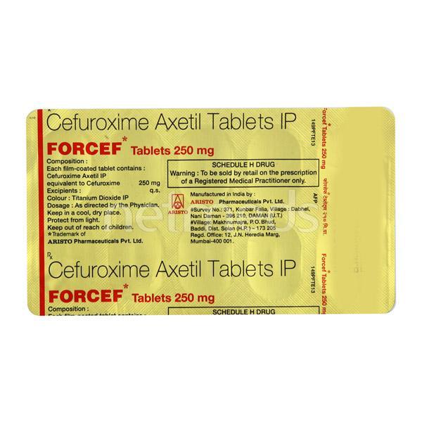 Forcef 250mg Tablet 10'S
