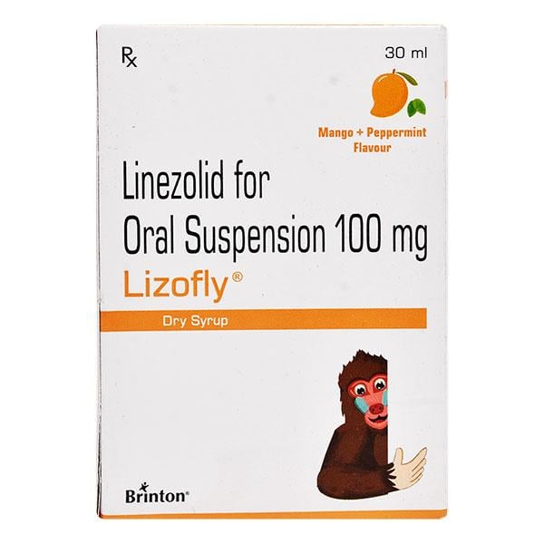 LIZOFLY MANGO + PEPPERMINT FLAVOUR Dry Syrup 30ml