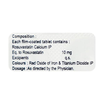 Rosefast 10mg Tablet 10'S