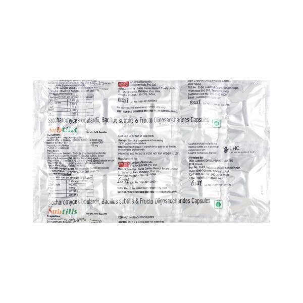 SUBTILIS Capsule 10's