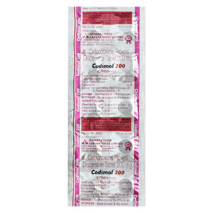 CODIMOL 200mg Tablet 10's