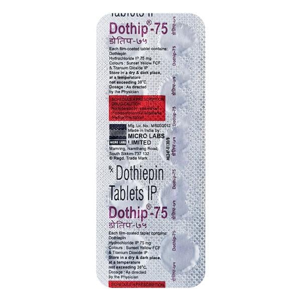 Dothip 75mg Tablet 10'S