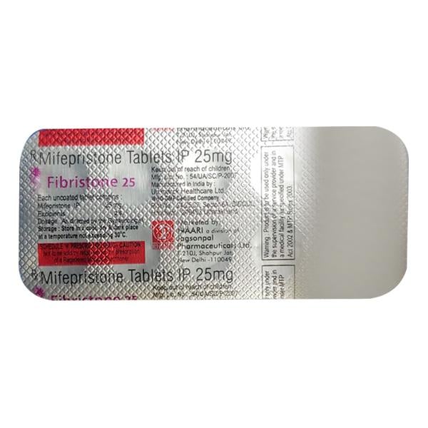 FIBRISTONE 25mg Tablet 10's