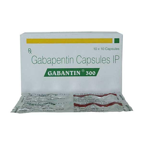 Gabantin 300mg Capsule 10'S