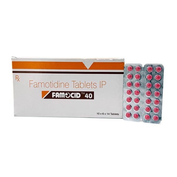 Famocid 40mg Tablet 14'S