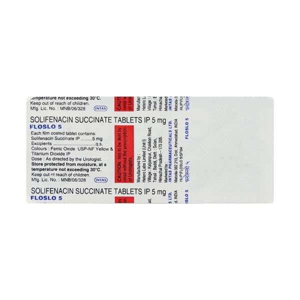 Floslo 5mg Tablet 10'S