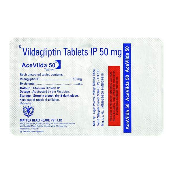ACEVILDA 50 Tablet 15's
