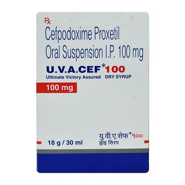 UVA Cef 100mg Syrup 30ml