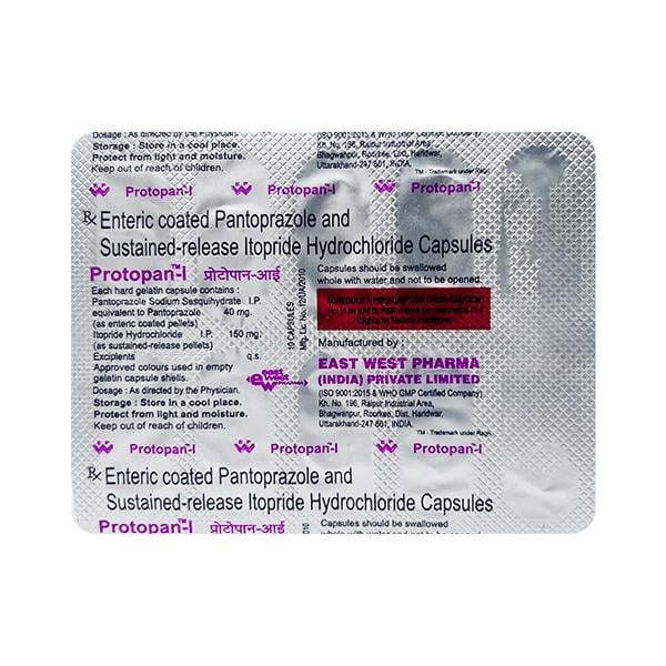 Protopan I Capsule 10'S