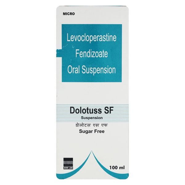 DOLOTUSS SF SUGAR FREE Suspension 100ml