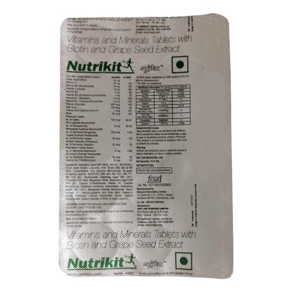 NUTRIKIT Tablet 15's