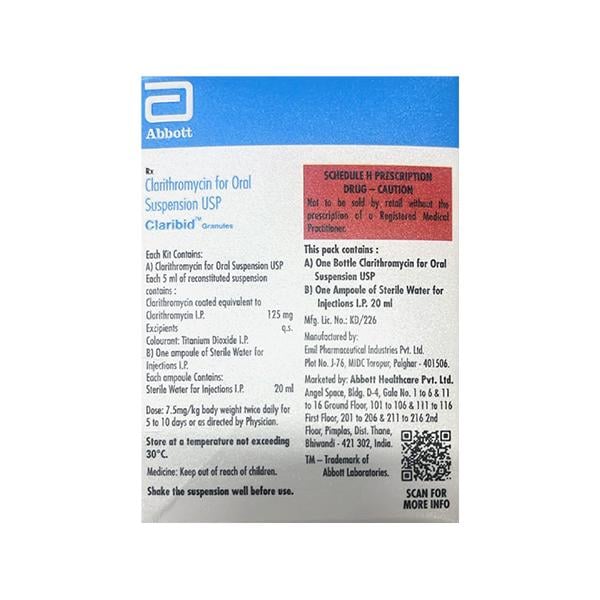 Claribid Oral Suspension 30ml