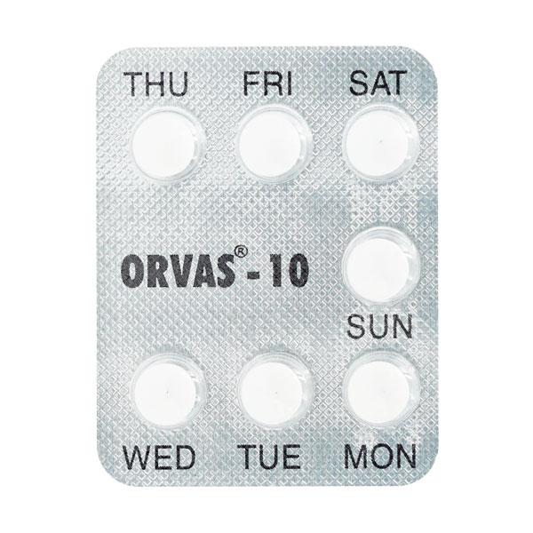 Orvas 10mg Tablet 7'S