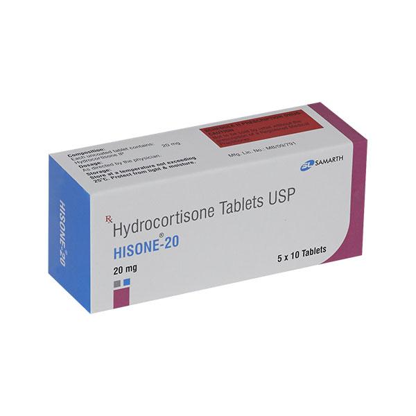 Hisone 20mg Tablet 10'S