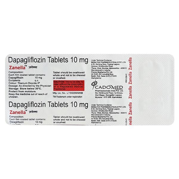 ZANELLA 10 Tablet 10's