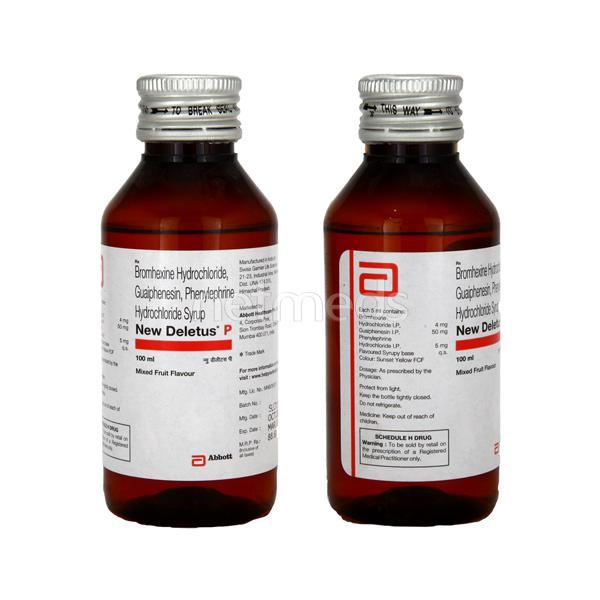 Deletus P NEW Syrup 100ml