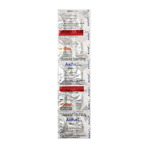 Axifur 500mg Tablet 10'S