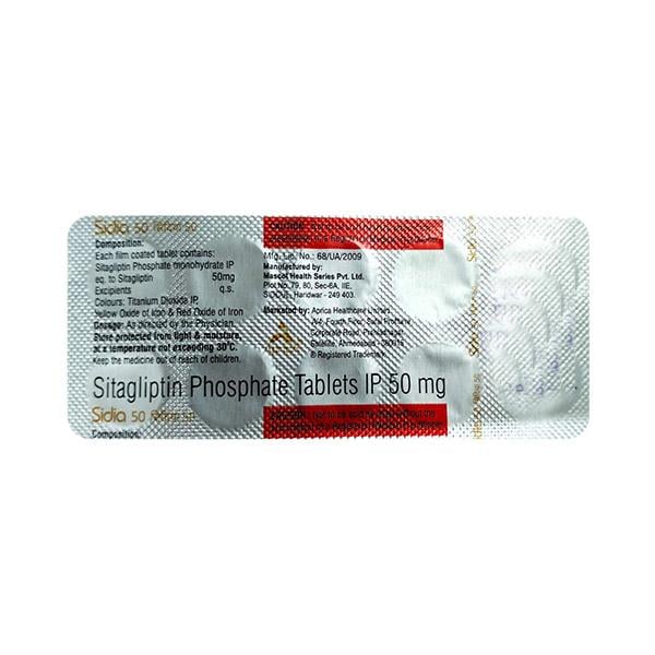 SIDIA 50 Tablet 10's