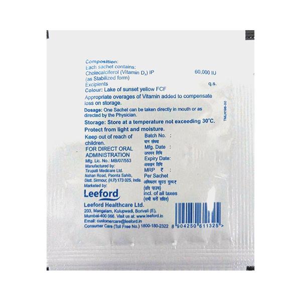 RECALMIN D3 Sugar Free Sachet 1gm