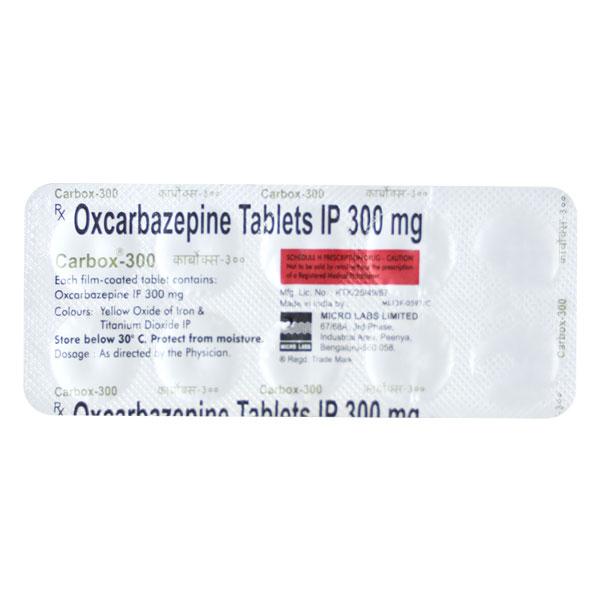 Carbox 300mg Tablet 10'S
