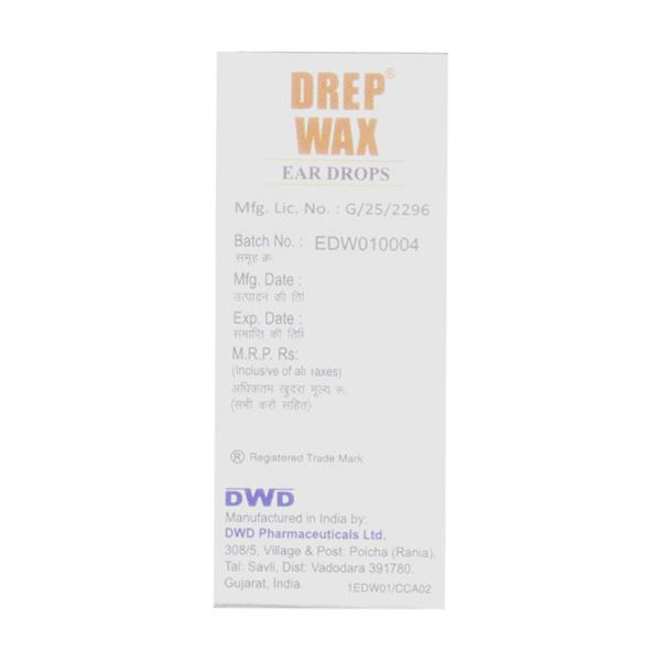 DREP WAX Ear Drops 10ml