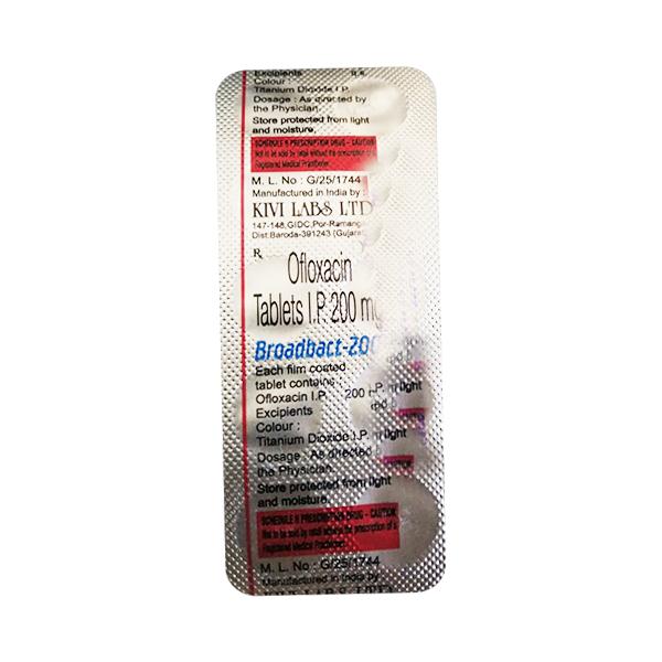 BROADBACT 200 Tablet 10's