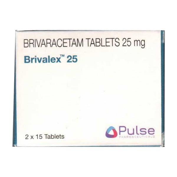 BRIVALEX 25 Tablet 15's