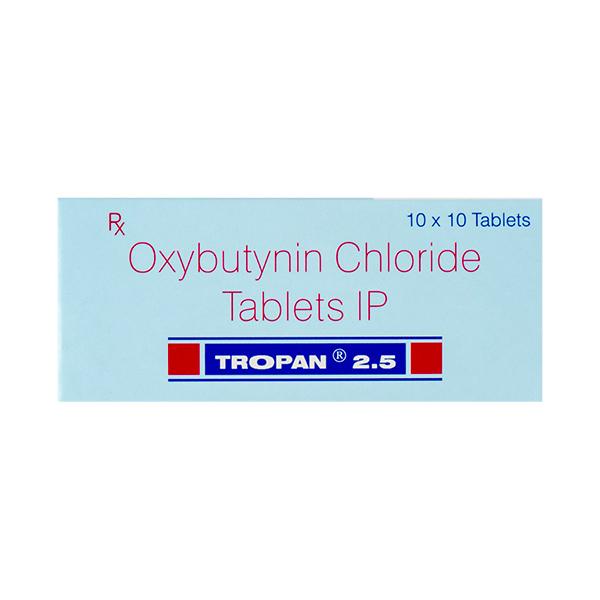 Tropan 2.5mg Tablet 10'S