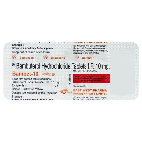 Bambet 10mg Tablet 10'S