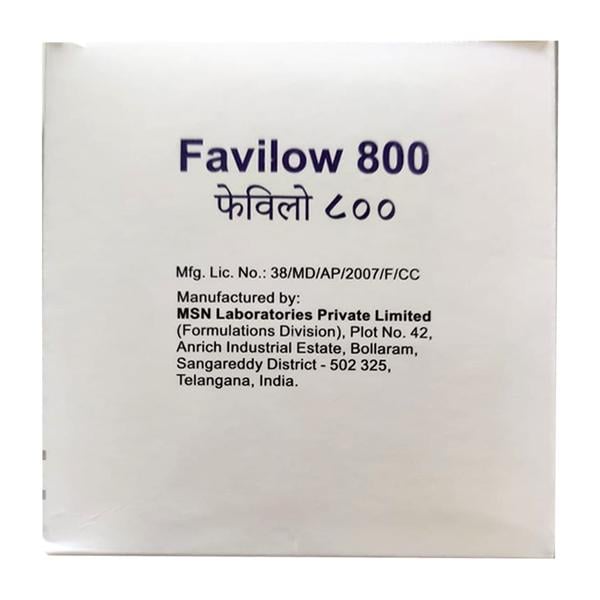 FAVILOW 800 Tablet 10's