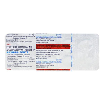 Rexipra Forte Tablet 10'S