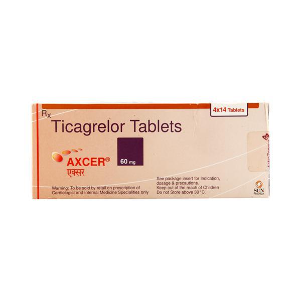 Axcer 60mg Tablet 14'S