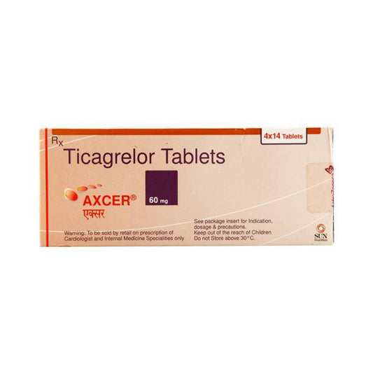 Axcer 60mg Tablet 14'S