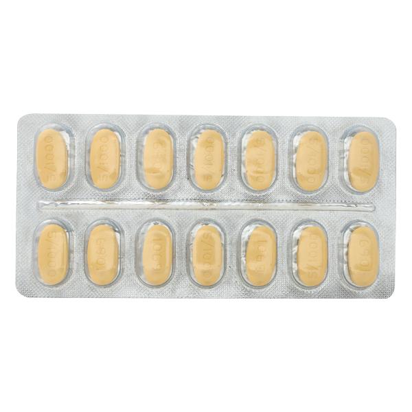 GLEDEPA MET 5/1000mg Tablet 14's