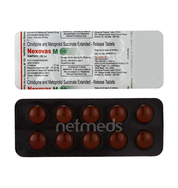 Nexovas M 50mg Tablet 10'S