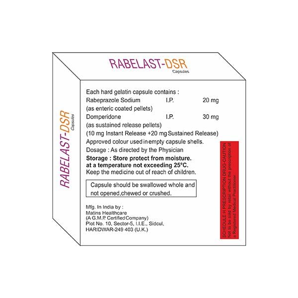 RABELAST DSR Capsule 10's