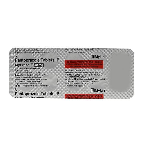 MYPRAZOL 40 Tablet 10's