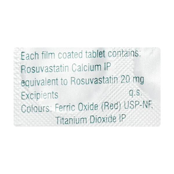 Rosuvas 20 Tablet 10'S