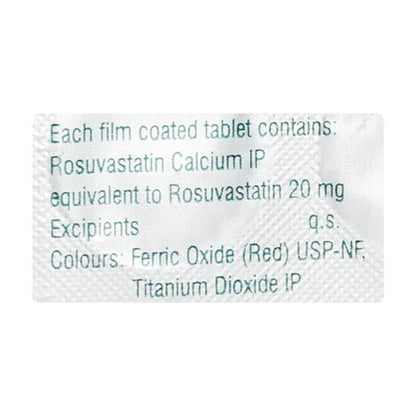 Rosuvas 20 Tablet 10'S
