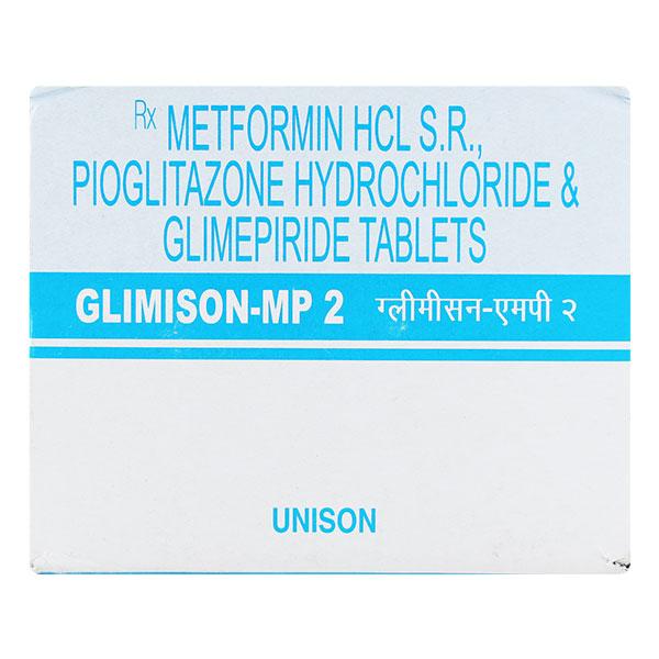Glimison MP 2/500/15mg Tablet 15'S