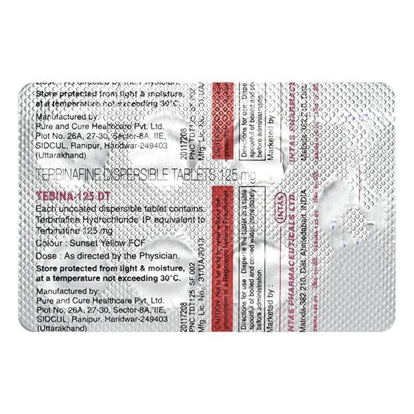 Tebina DT 125mg Tablet 7'S