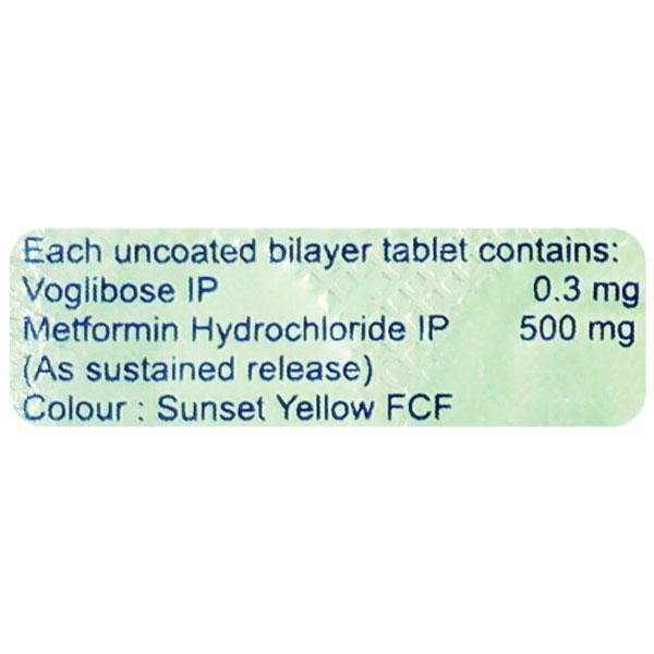 Volibose M 0.3mg Tablet 10'S