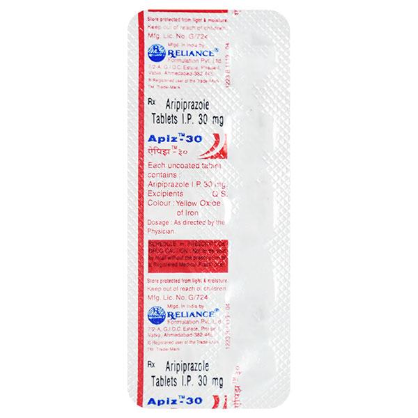 Apiz 30mg Tablet 10'S