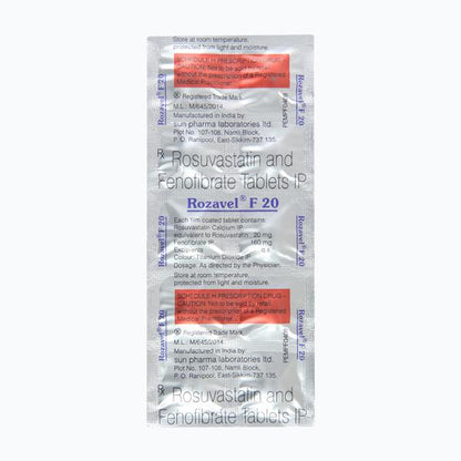 Rozavel F 20mg Tablet 10'S