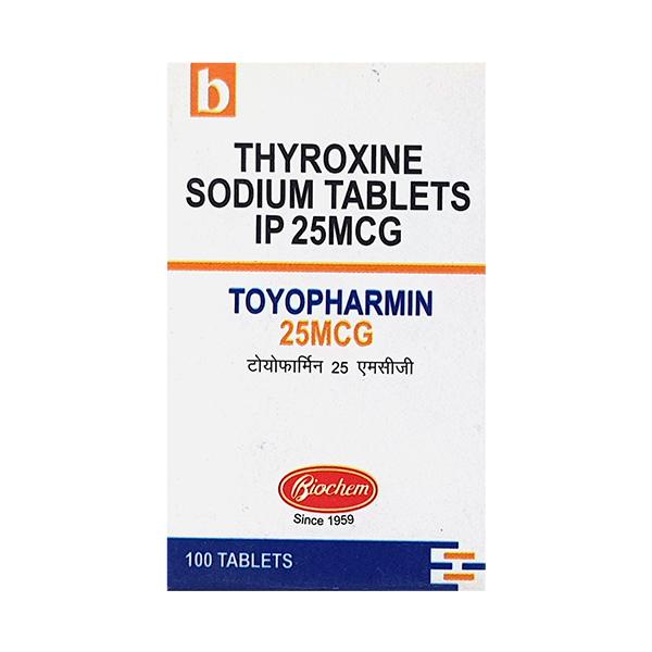 TOYOPHARMIN 25mcg Tablet 100's