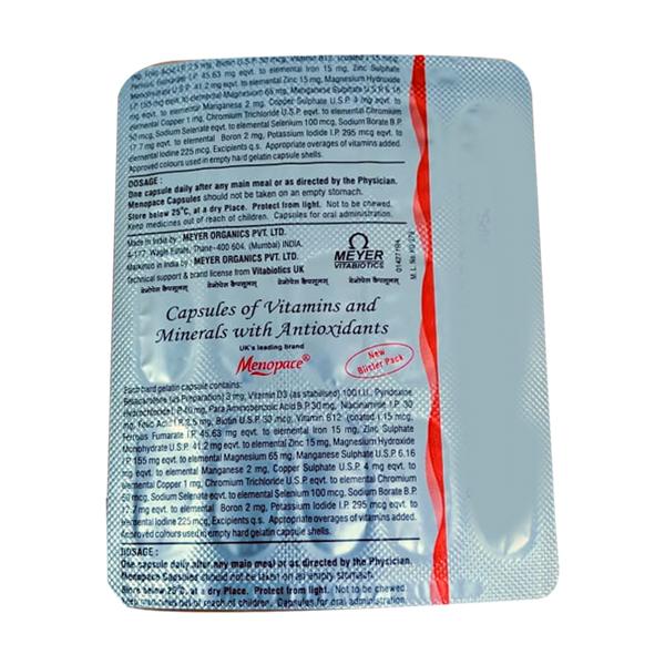 Menopace Capsule 30'S