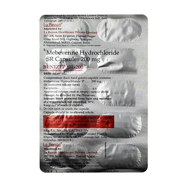 BENIZEP SR 200 Capsule 10's