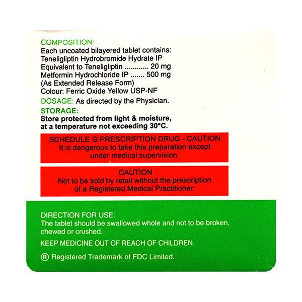 TEN DC M 500mg Tablet 10'S