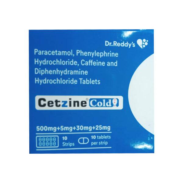 CETZINE COLD Tablet 10's