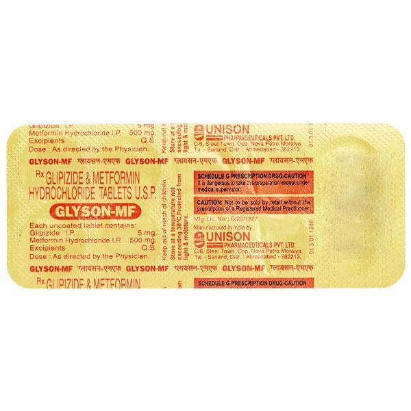 Glyson MF Tablet 10'S